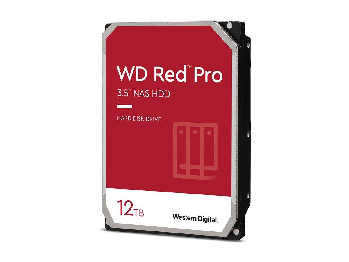 WD Red Pro 12To SATA 6Gb/s 512Mo Cache Internal 3.5p 24x7 7200tpm-1