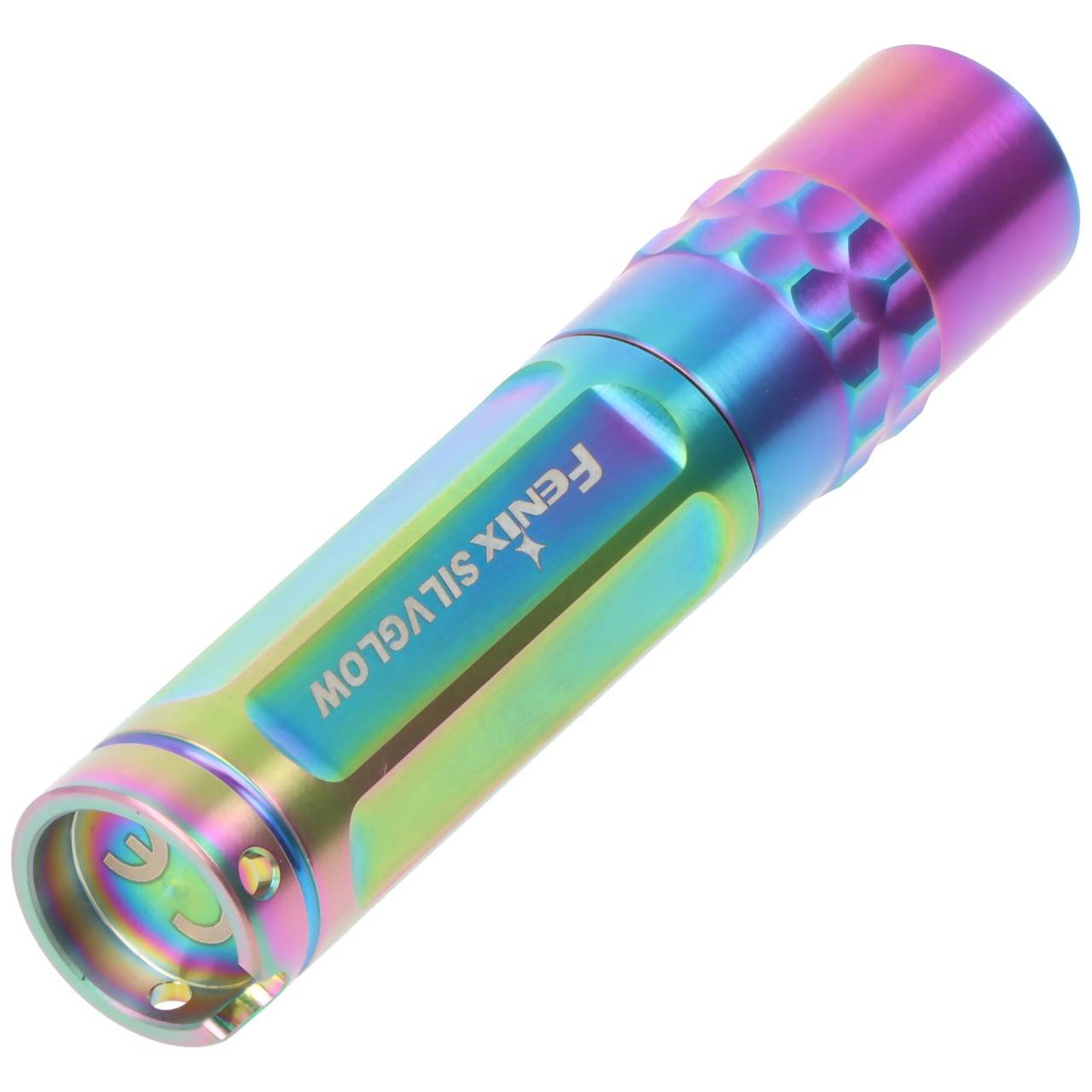 Lampe de poche porte-clés Fenix SILVGLOW Mini, édition limitée mondiale, Colorblast-1
