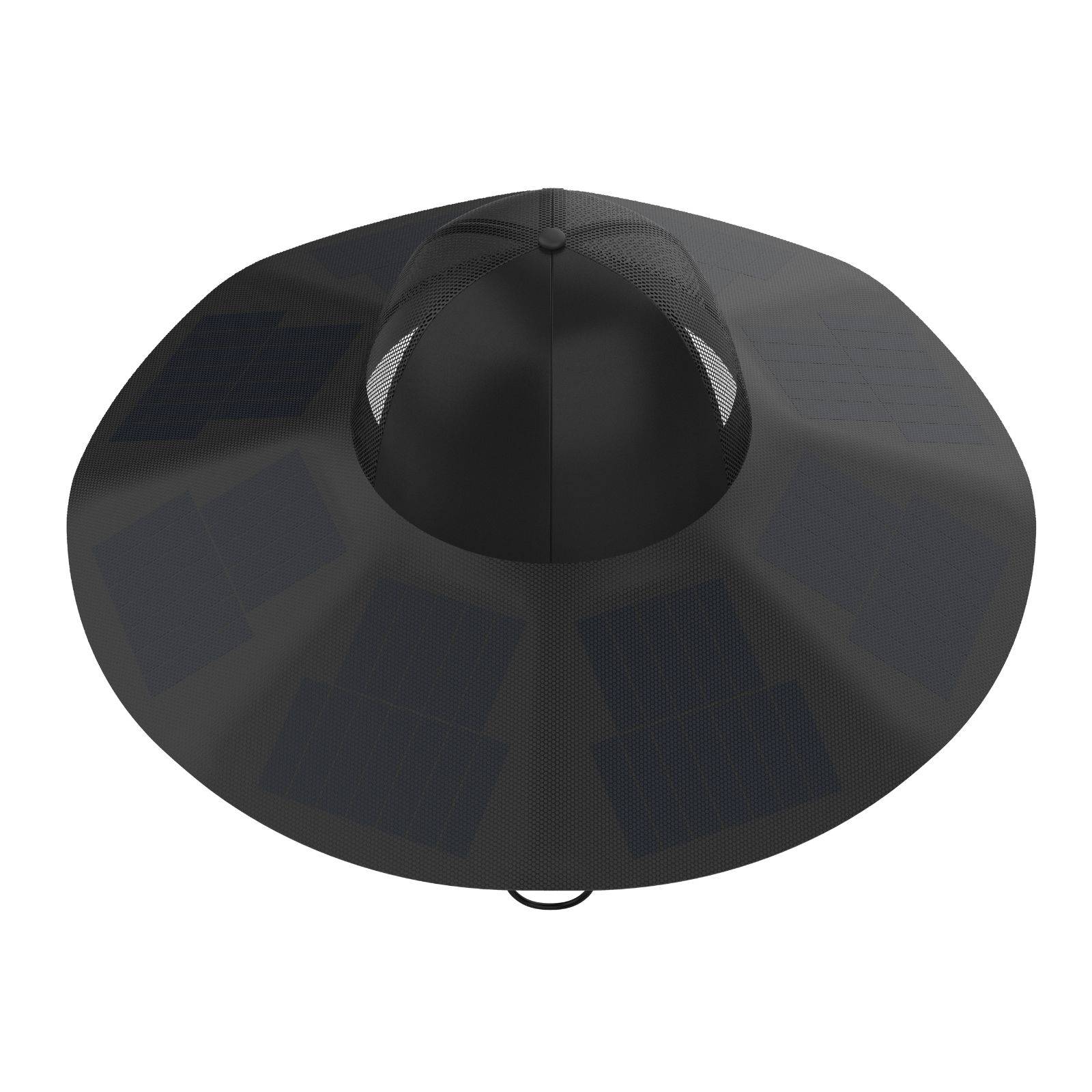 CHAPEAU SOLAIRE ECOFLOW - CONNECTIQUES USB INTEGRÉES POUR RECHARGE MOBILE-3
