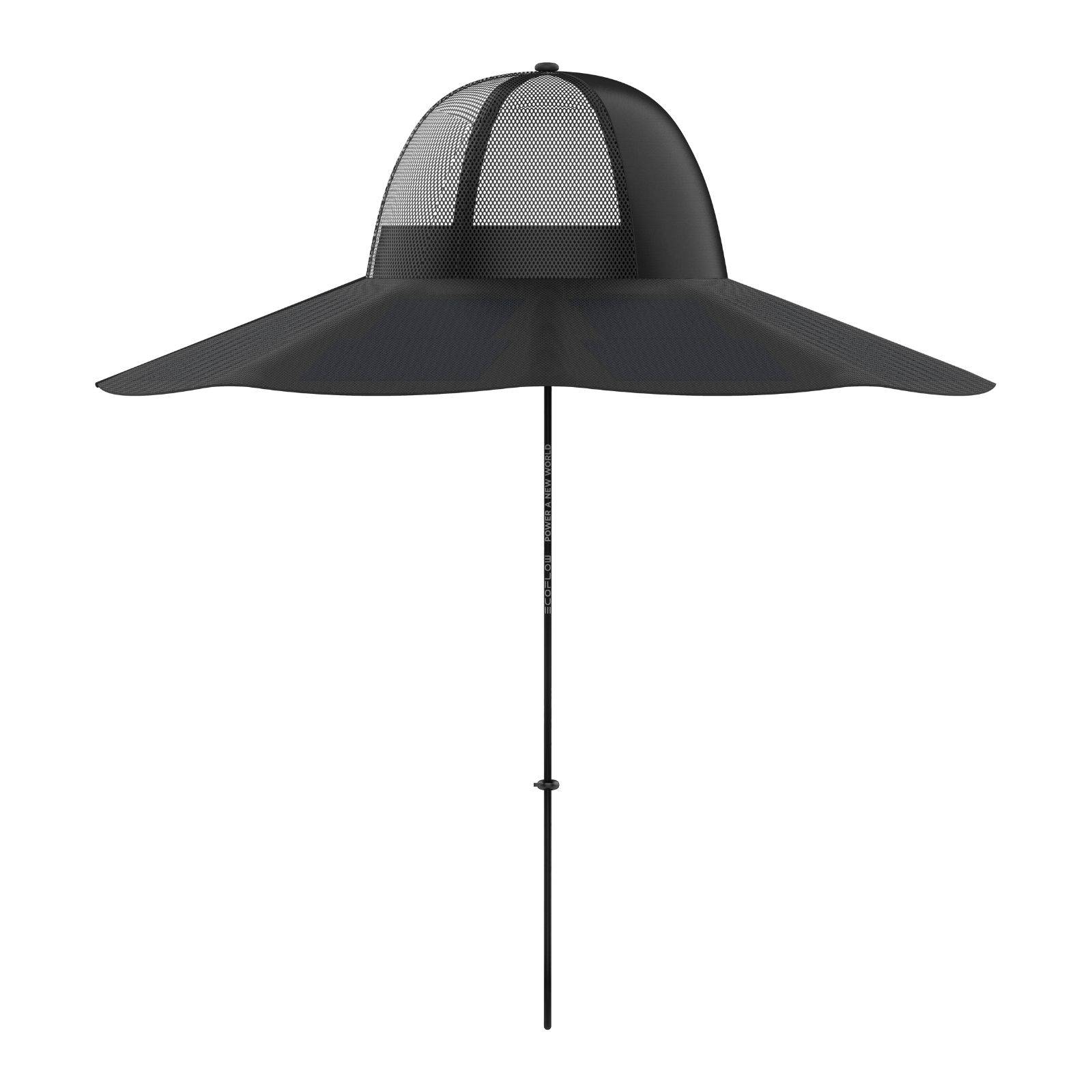 CHAPEAU SOLAIRE ECOFLOW - CONNECTIQUES USB INTEGRÉES POUR RECHARGE MOBILE-1