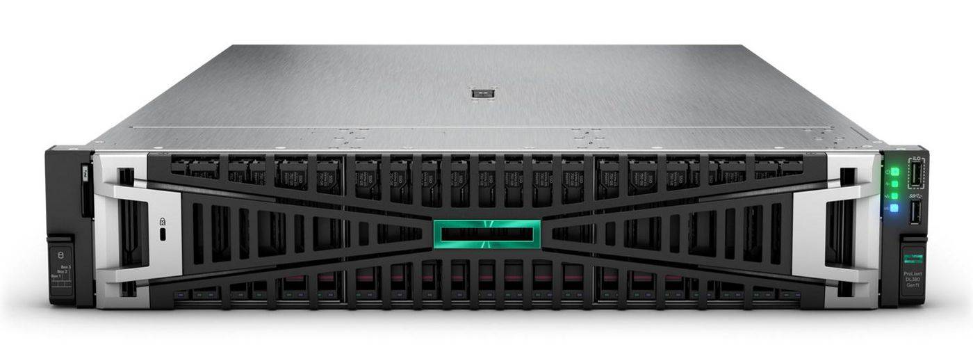 HPE ProLiant DL380 Gen11 Intel Xeon-S 4510 12-Core (2.40GHz 30MB) 64GB (2 x 32GB) 2 x 8TB 12 x LFF Low Profile MR416i-p-0