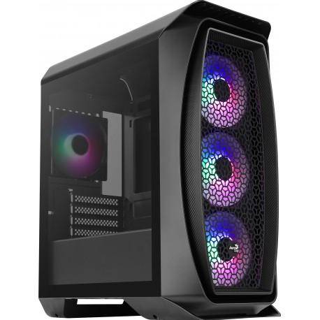 Aerocool Aero One Mini Frost, Mini Tower, PC, Noir, micro ATX, Mini-ITX, Acrylonitrile-Butadiène-Styrène (ABS), SPCC, Bl-0