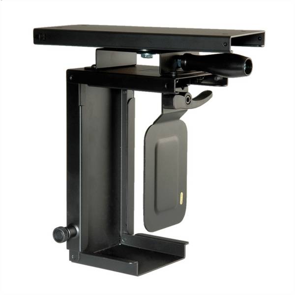 ROLINE Support Mini PC, télescopique, pivot, noir
