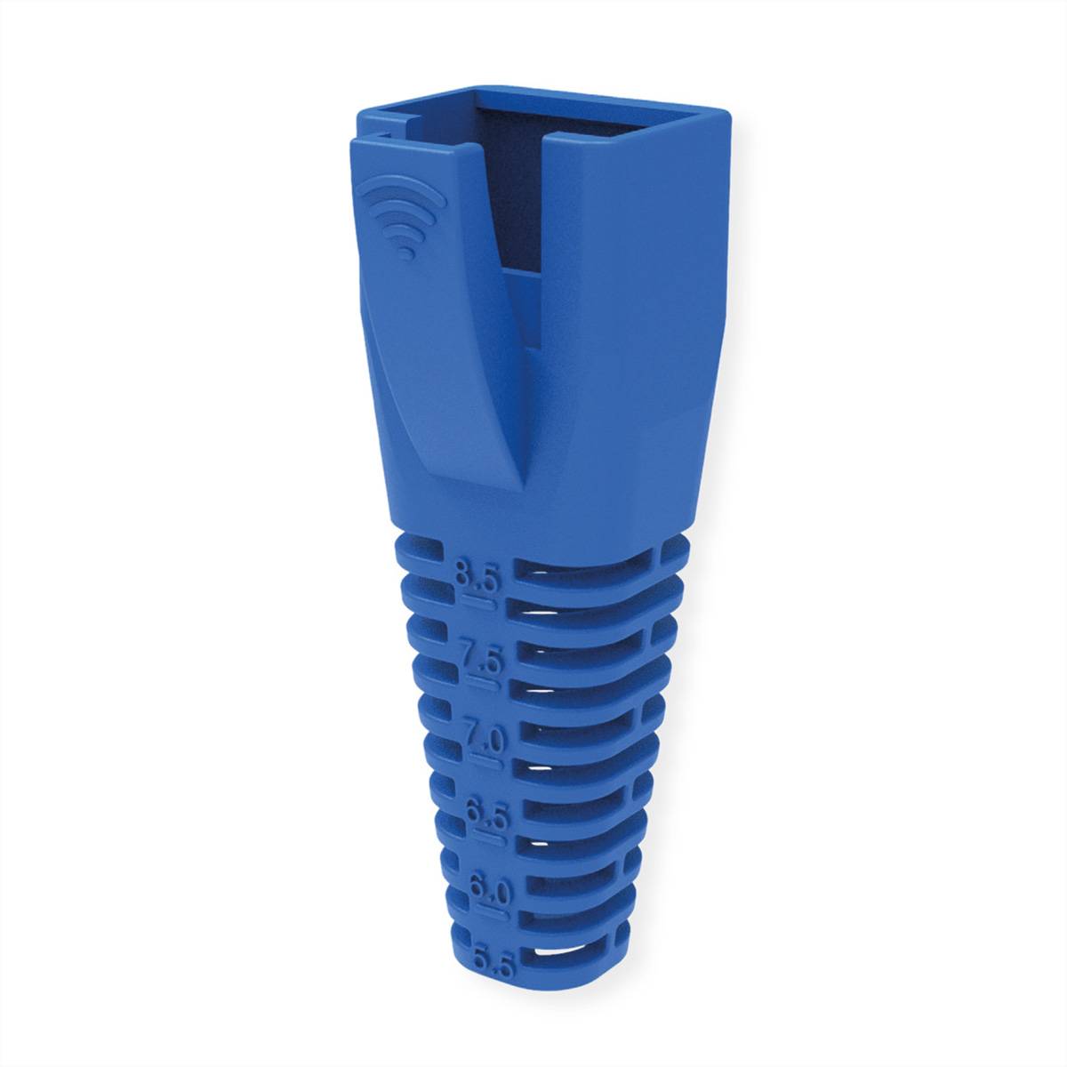 ROLINE Embout anti-pliage, pour RJ-45, 10 pièces, bleu-0
