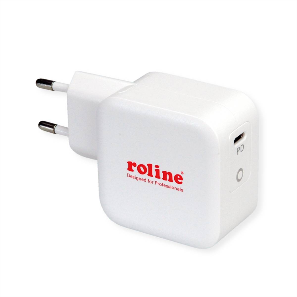 ROLINE Chargeur USB avec prise Euro, 1x type C, 61W-0