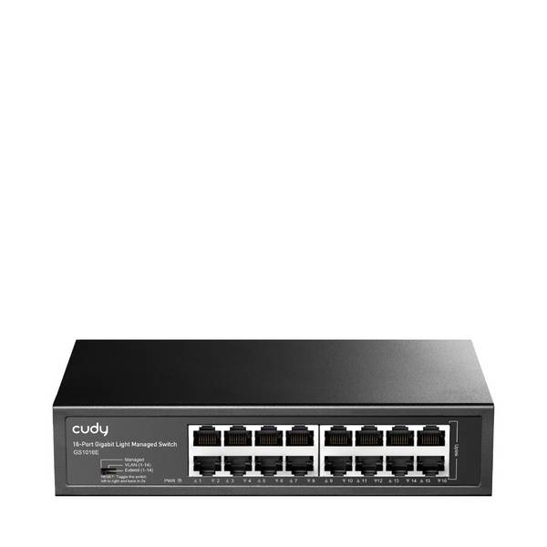 CUDY GS1016E 16 ports Gigabit Switch Light Managed