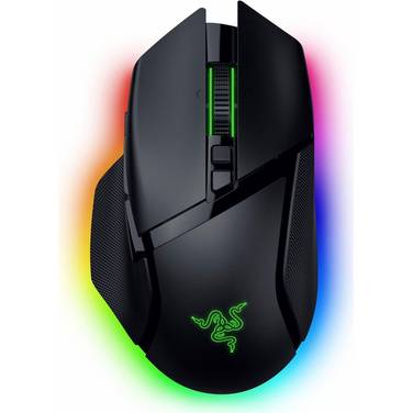 Razer Basilisk V3 Pro 35K, Droitier, Optique, RF Wireless + Bluetooth + USB Type-A, 35000 DPI, Noir