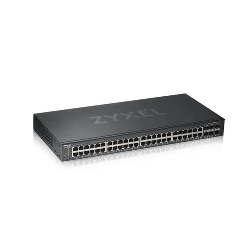 Zyxel GS1920-48V2, Géré, Gigabit Ethernet (10/100/1000), Grille de montage-0