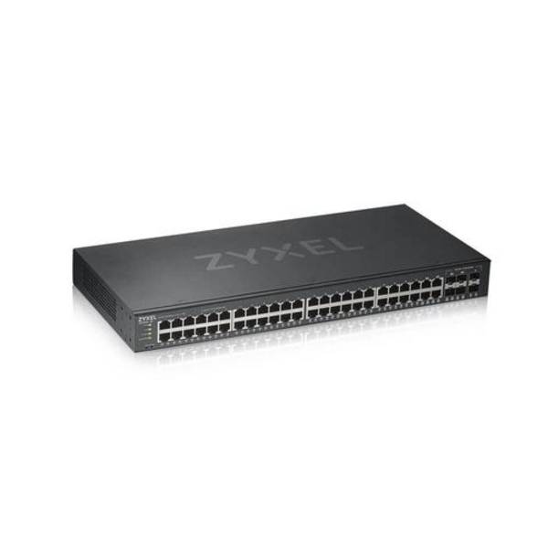 Zyxel GS1920-48V2, Géré, Gigabit Ethernet (10/100/1000), Grille de montage
