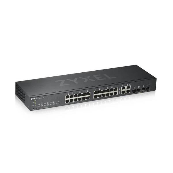 Zyxel GS1920-24V2, Géré, Gigabit Ethernet (10/100/1000), Grille de montage