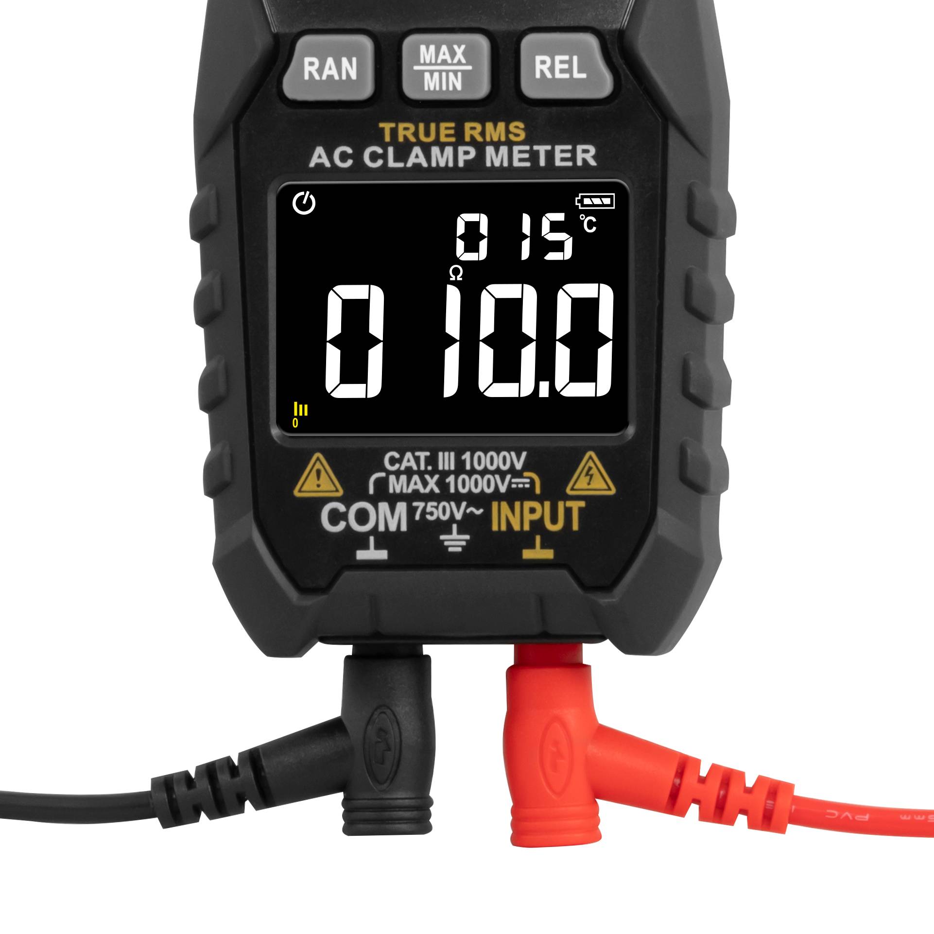PCE Instruments PCE-CM 6 Multimètre numérique avec testeur de tension CAT III 1000 V Affichage (nombre de points): 6000-1