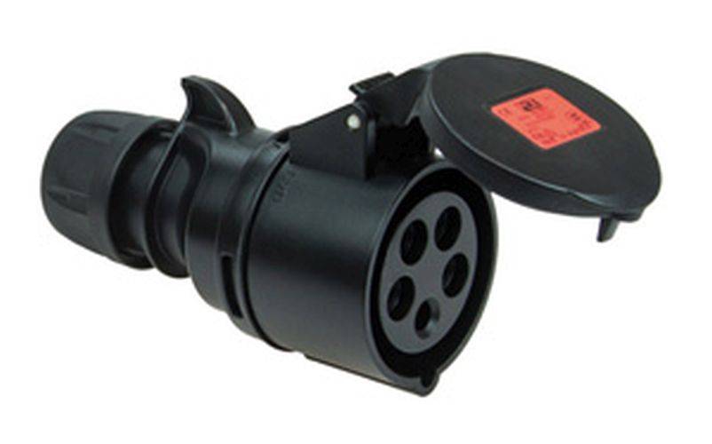 Femelle CEE 32 A 5 pôles PCE Eventtechnik 225-6x 400 V noir 1 pc(s)
