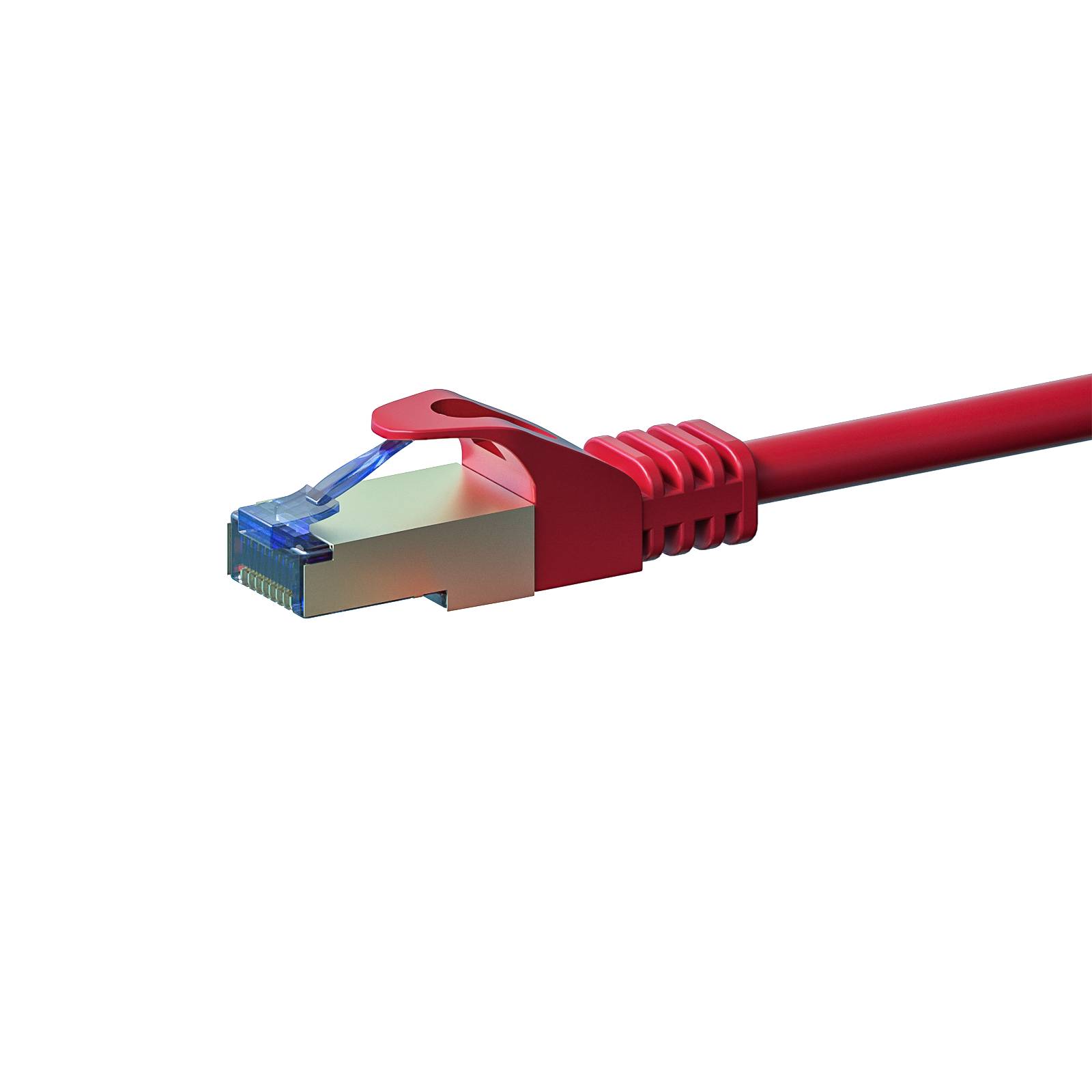 Danicom - Câble CAT6A S/FTP (PIMF) 100% cuivre rouge - 0.50m-0