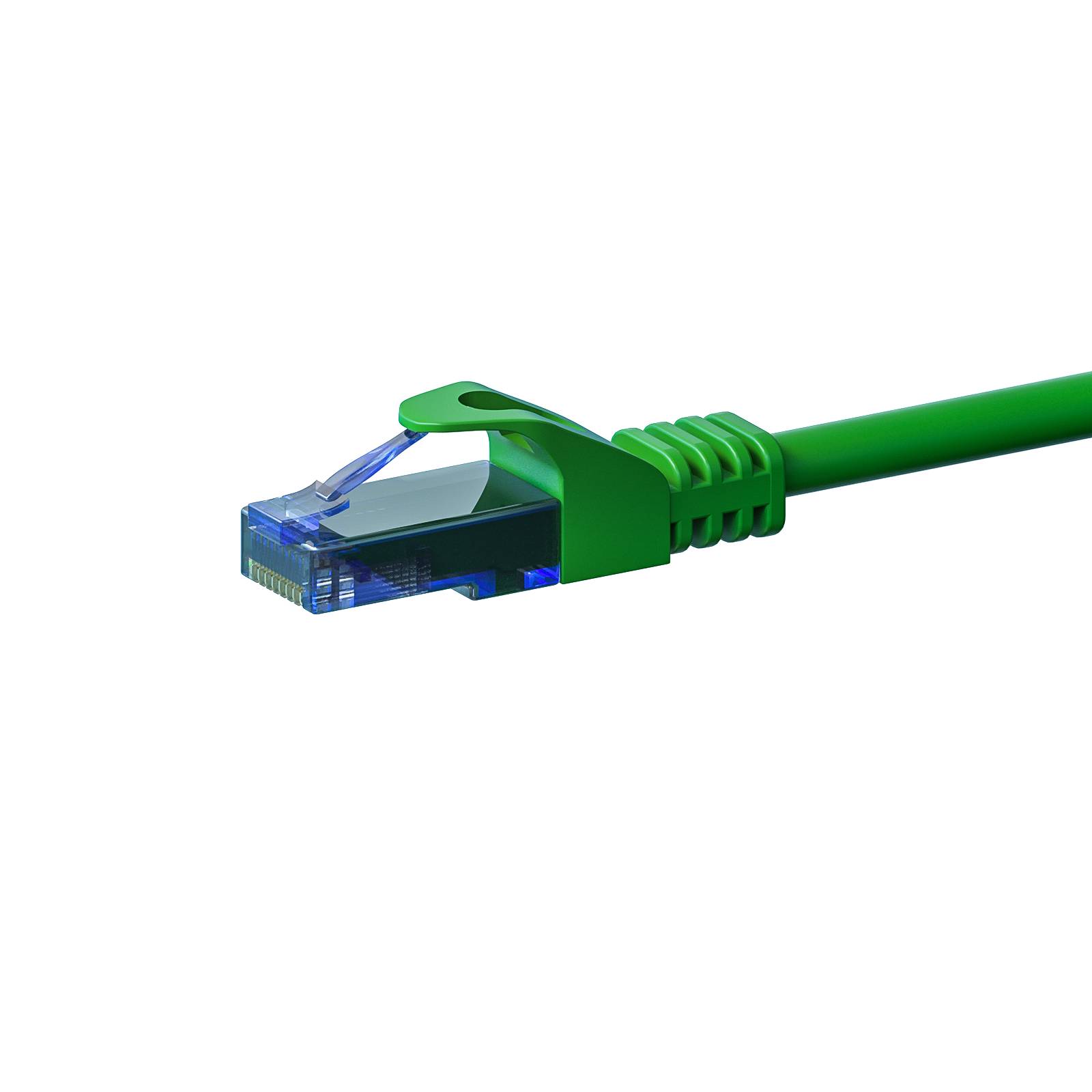 Danicom - Câble CAT6A UTP 100% cuivre vert - 1m-0