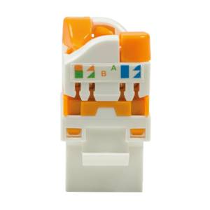 Danicom - Connecteur Keystone Cat6A UTP - Twold Twet Twist-1