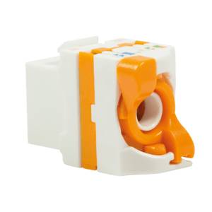 Danicom - Connecteur Keystone Cat6A UTP - Twold Twet Twist-4