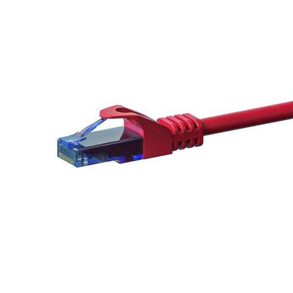 Danicom - Câble CAT6A UTP 100% cuivre rouge - 0.50m