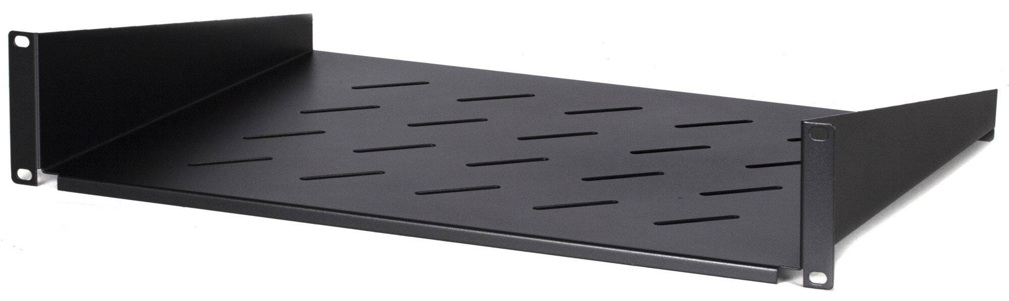 Danicom - Etagère de 350 mm de profondeur 2U pour baies murales de 450 mm de profondeur (max. 15 kg)-0