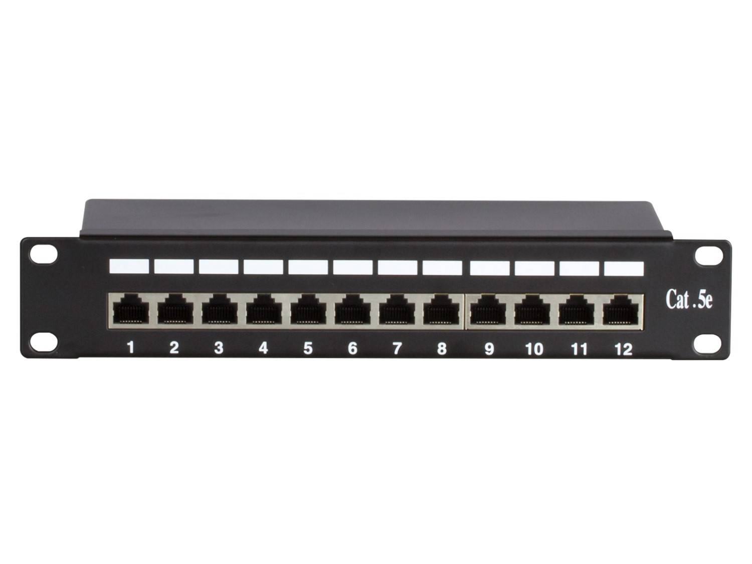 Danicom - Panneau de brassage de 10 pouces CAT5E FTP - 12 ports-1