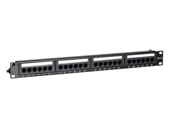 Danicom - Panneau de brassage CAT5E UTP - 24 ports