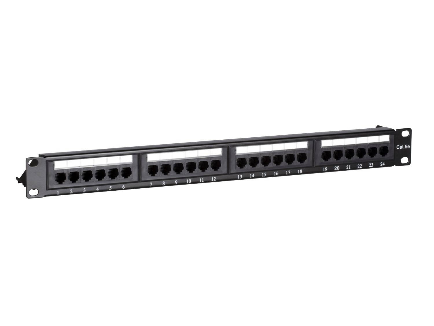 Danicom - Panneau de brassage CAT5E UTP - 24 ports-0