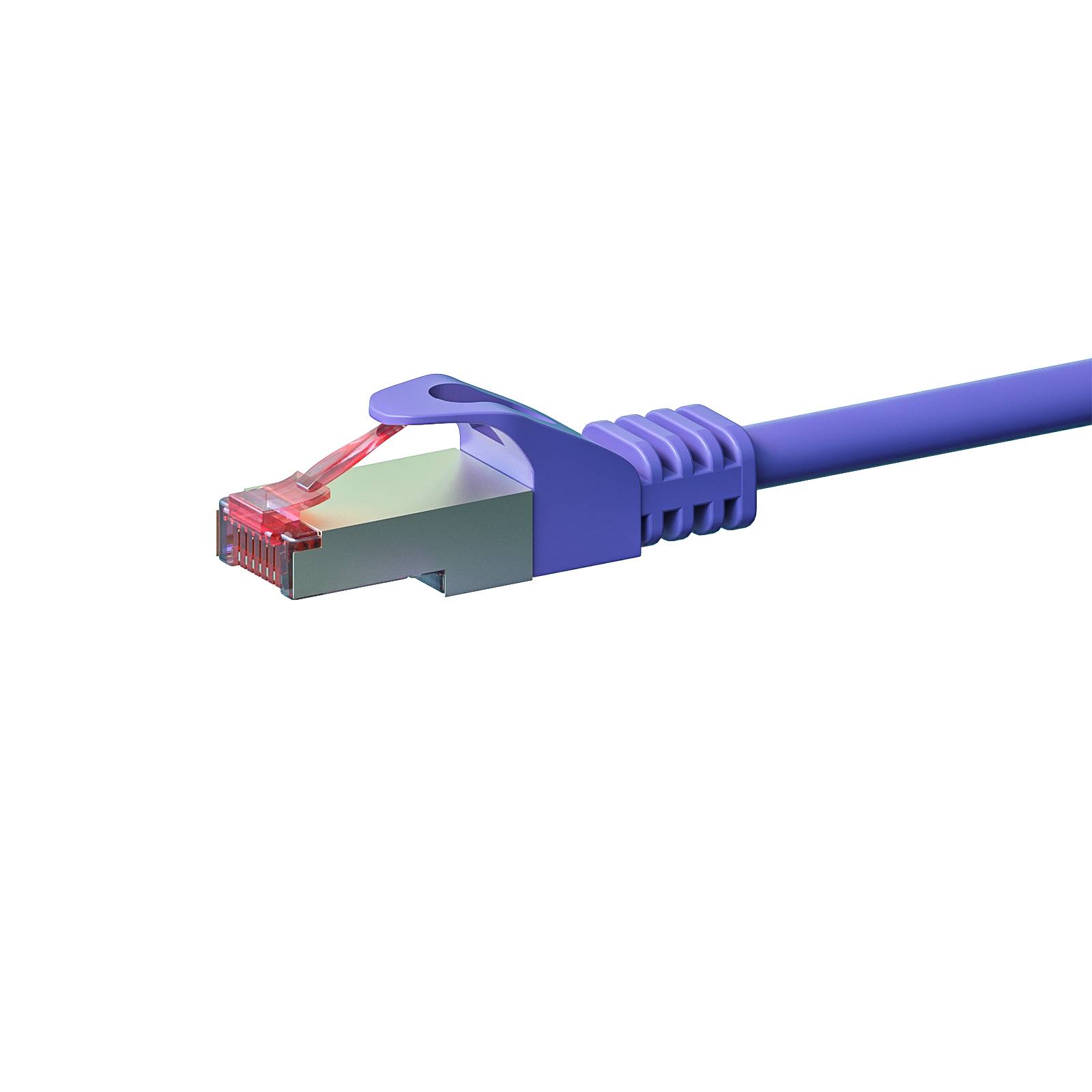 Danicom - Câble CAT6 SSTP / PIMF Violet - 3m-0