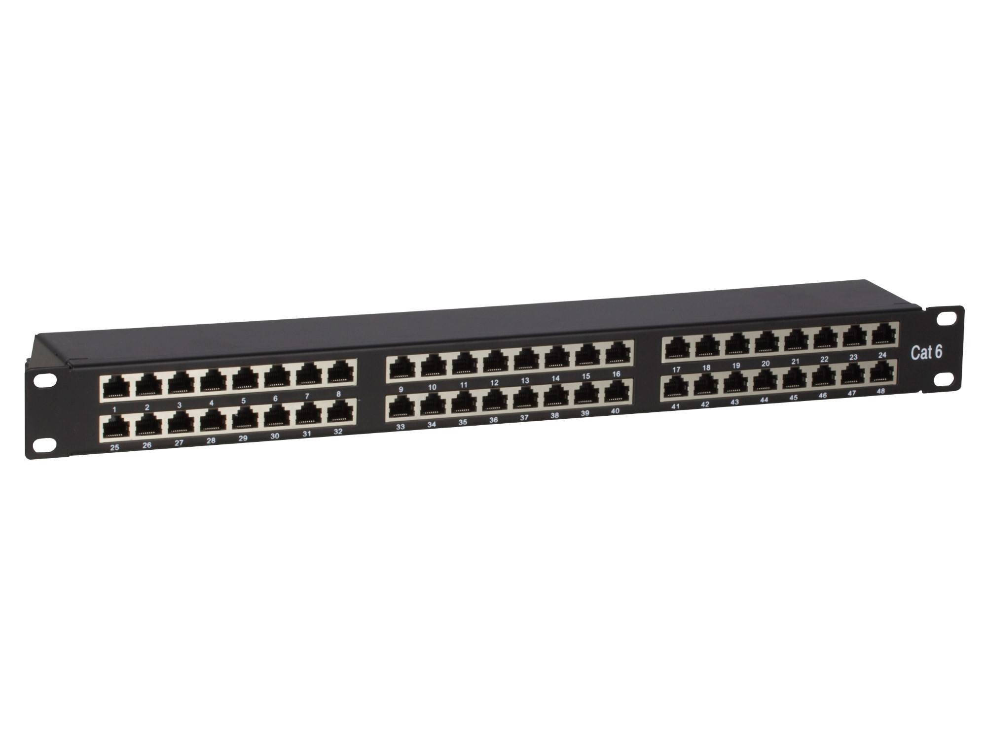 Danicom - Panneau de brassage CAT6 FTP - 48 ports-0