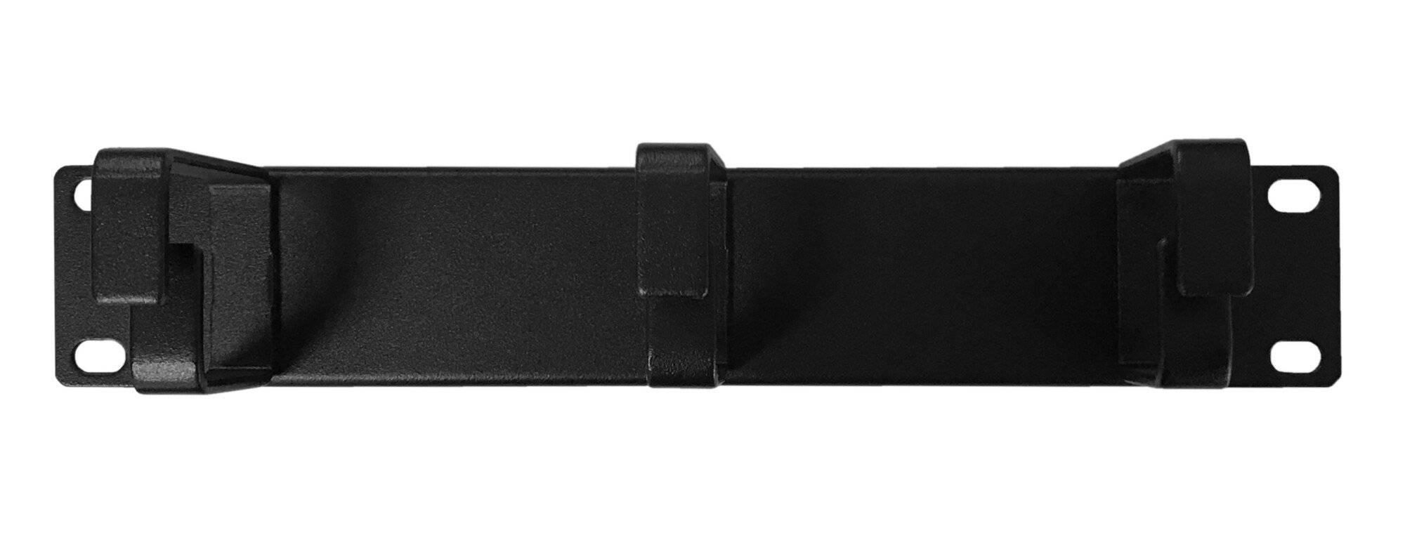 Danicom - Conduit de câble de 10 pouces avec 3 crochets - 1U-1