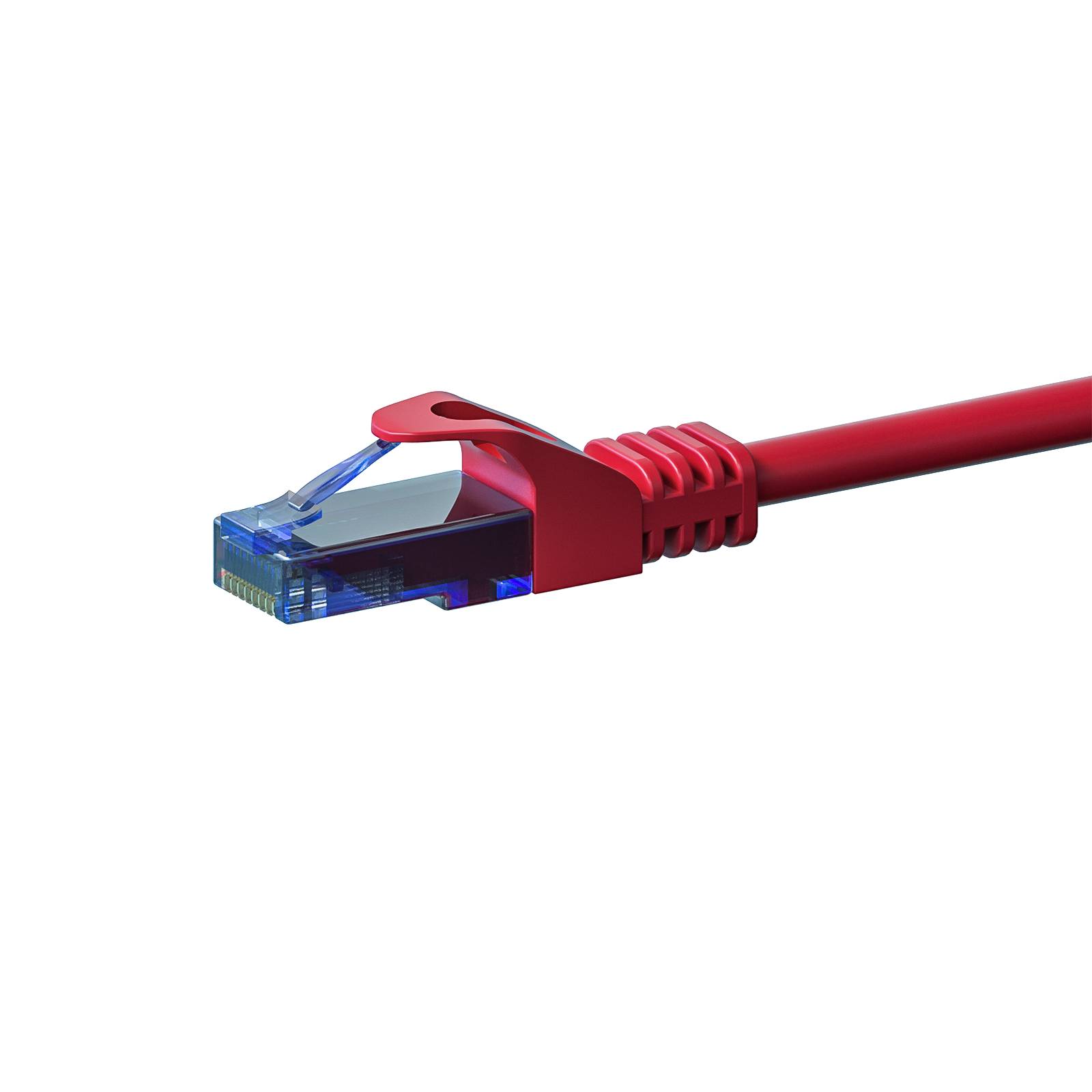 Danicom - Câble CAT6A UTP 100% cuivre rouge - 1.50m-0