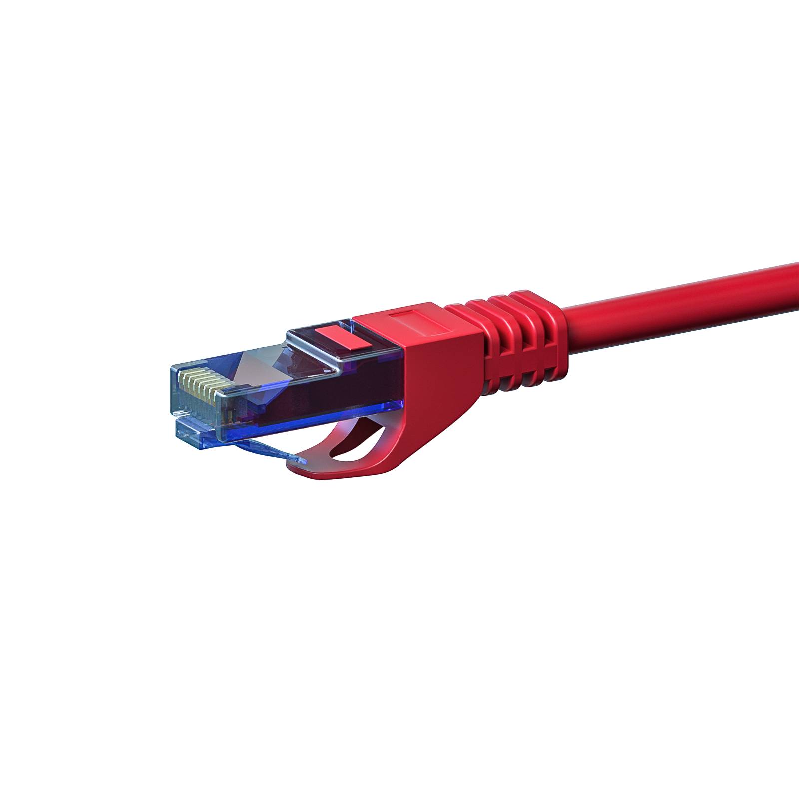 Danicom - Câble CAT6A UTP 100% cuivre rouge - 1.50m-1