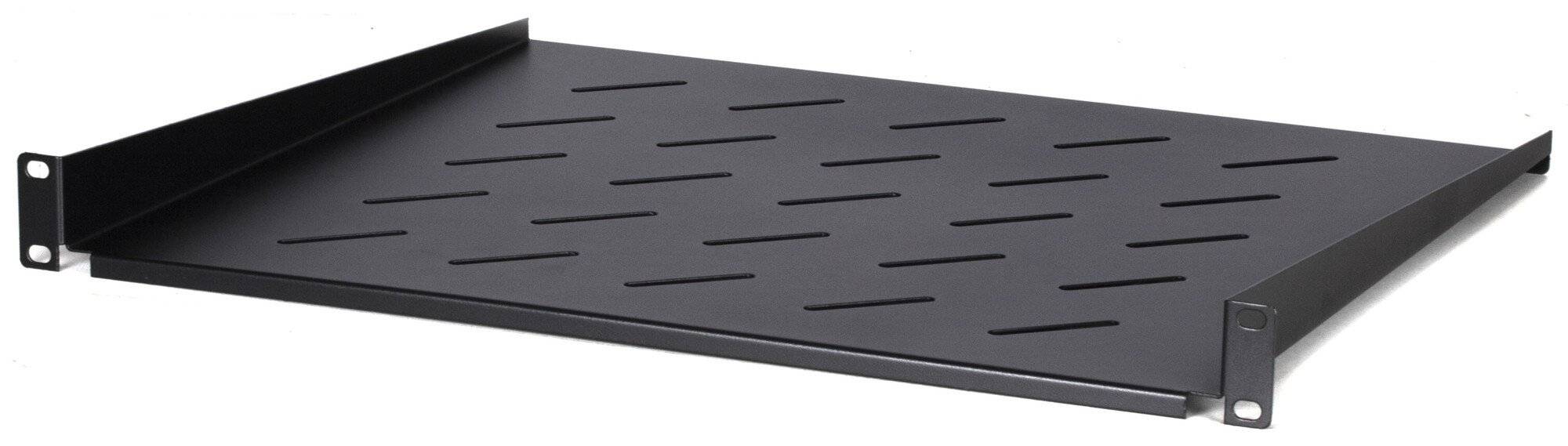Danicom - Etagère de 400mm de profondeur 1U pour baies murales de 600 mm de profondeur (max. 6 kg)-0