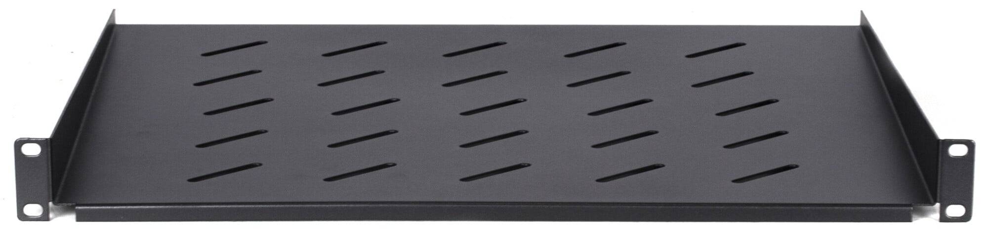 Danicom - Etagère de 400mm de profondeur 1U pour baies murales de 600 mm de profondeur (max. 6 kg)-1