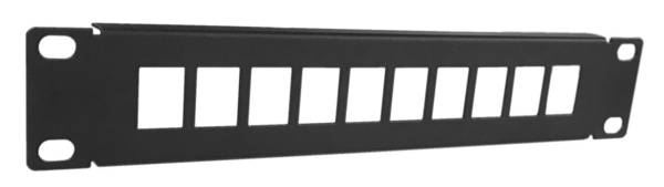 Danicom - Panneau de brassage 10 pouces UTP pour KeyStones - 10 ports