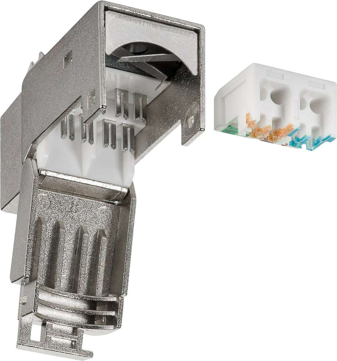 Danicom - Connecteur Keystone Cat6 STP - Toolless-1