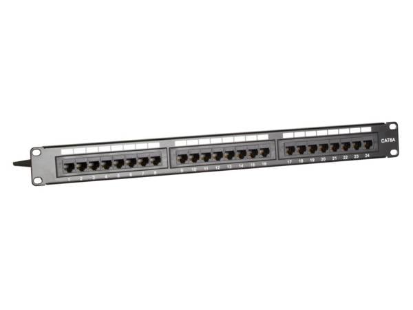 Danicom - Panneau de brassage CAT6A UTP - 24 ports