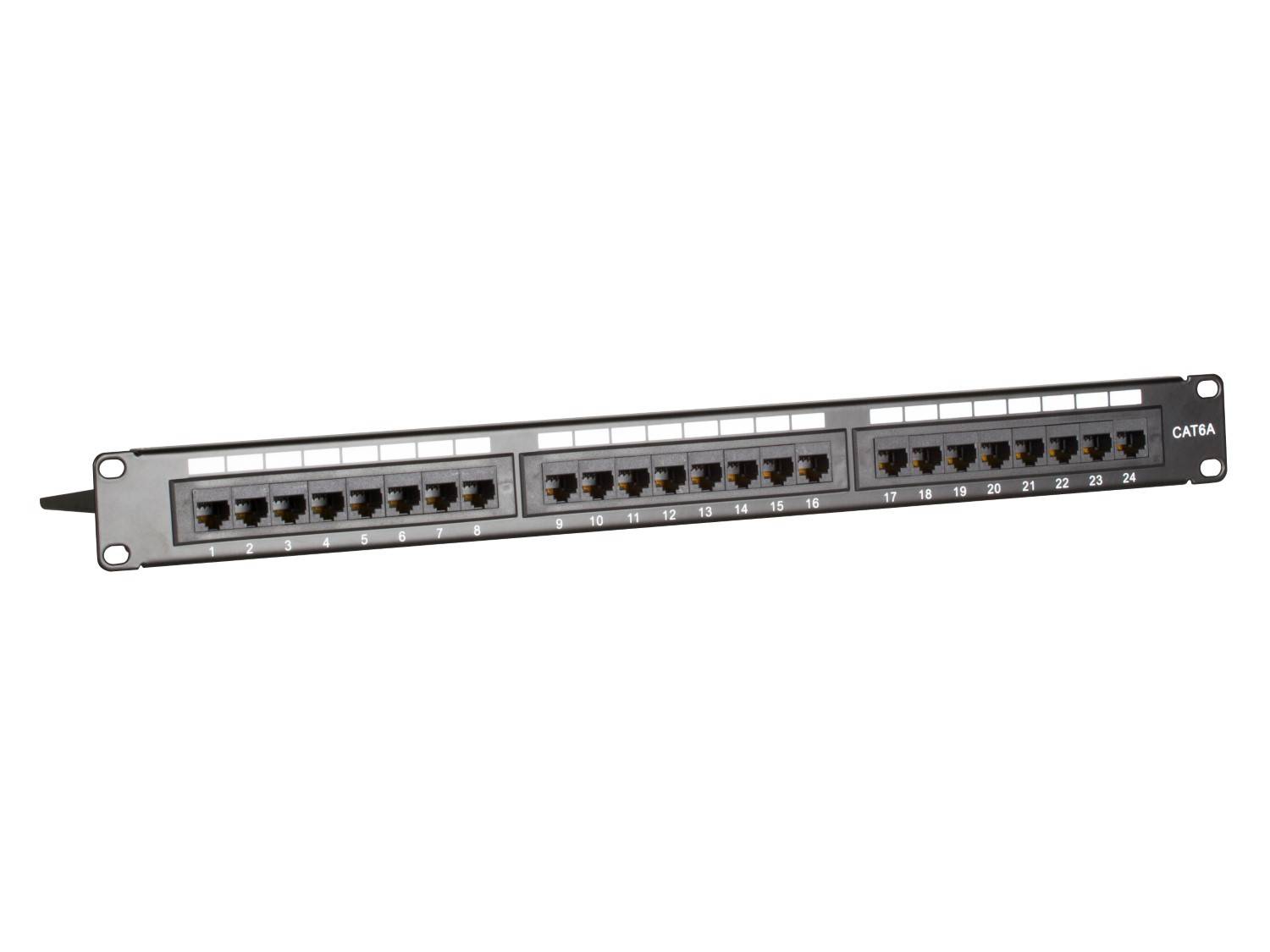 Danicom - Panneau de brassage CAT6A UTP - 24 ports-0