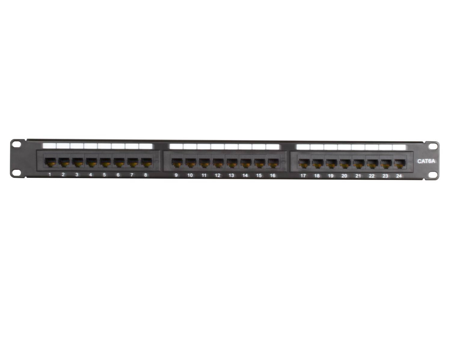 Danicom - Panneau de brassage CAT6A UTP - 24 ports-1