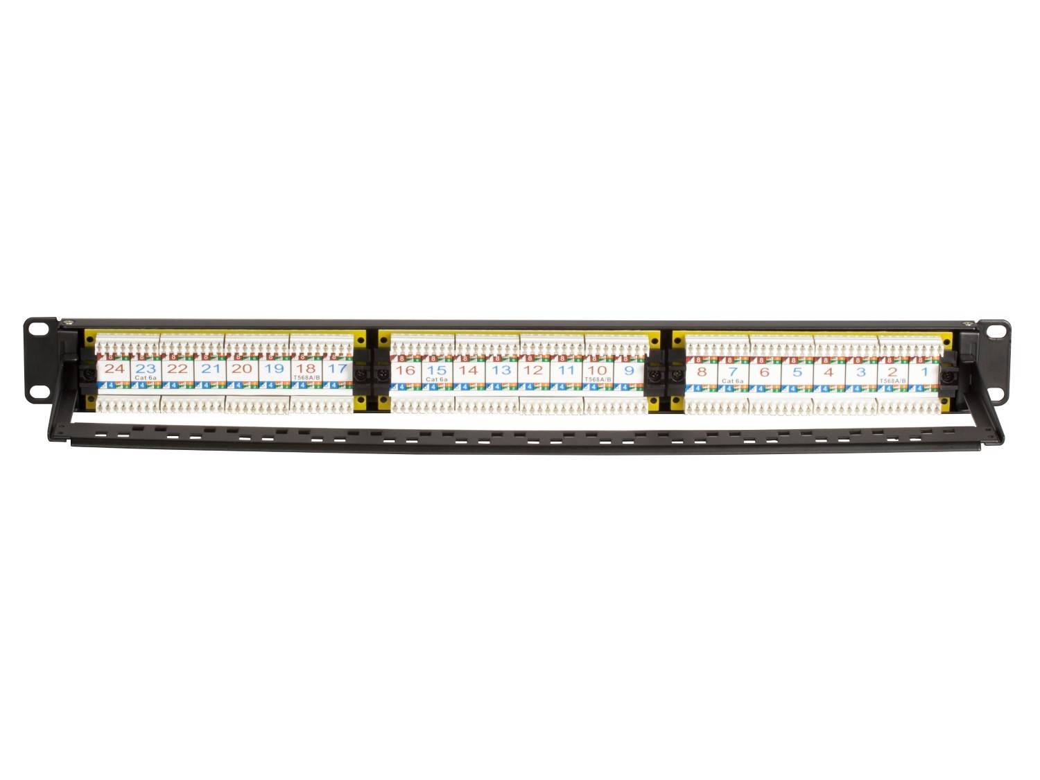 Danicom - Panneau de brassage CAT6A UTP - 24 ports-2
