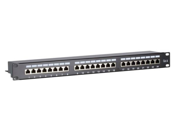 Danicom - Panneau de brassage CAT6 FTP - 24 ports