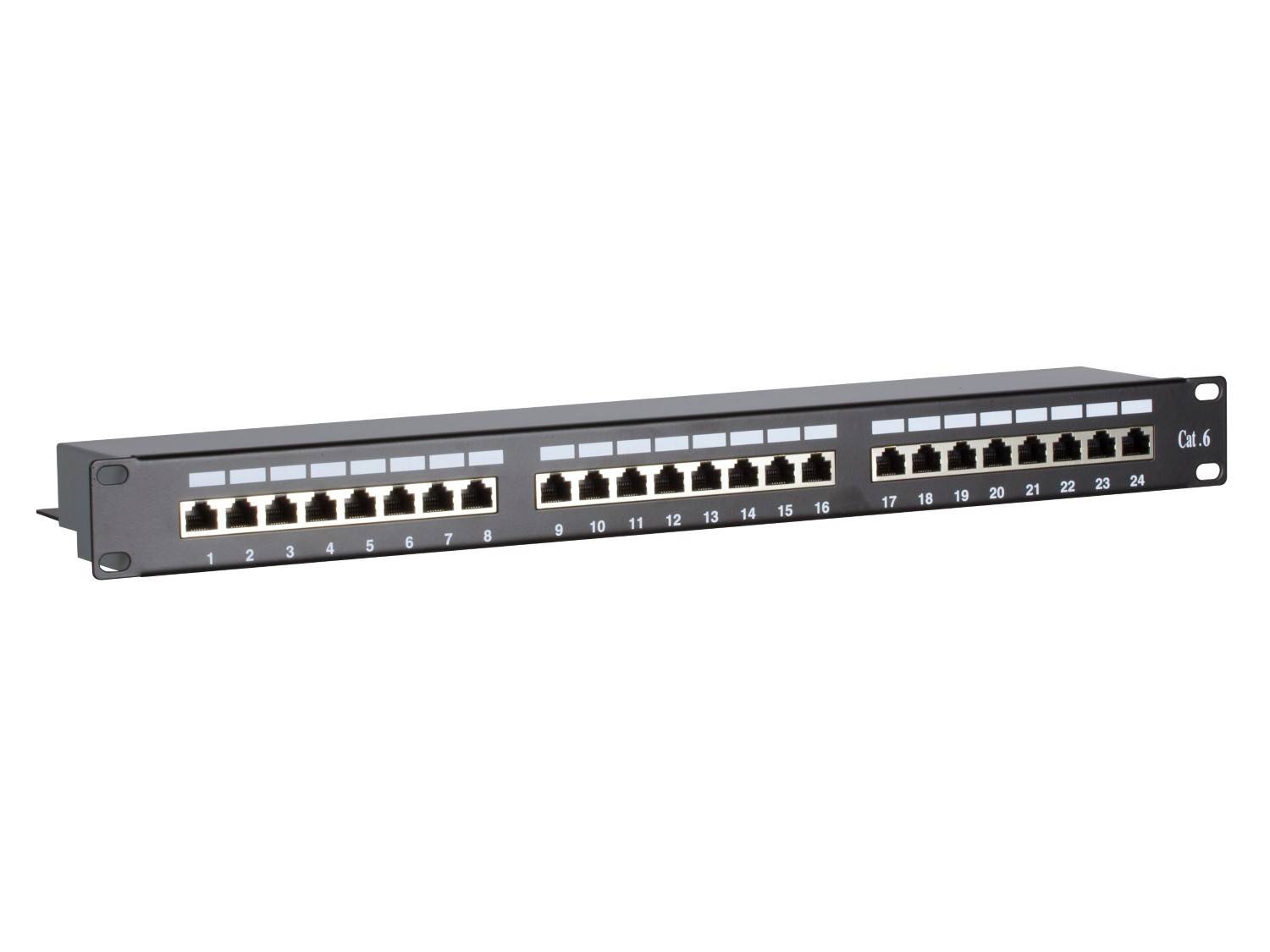 Danicom - Panneau de brassage CAT6 FTP - 24 ports-0
