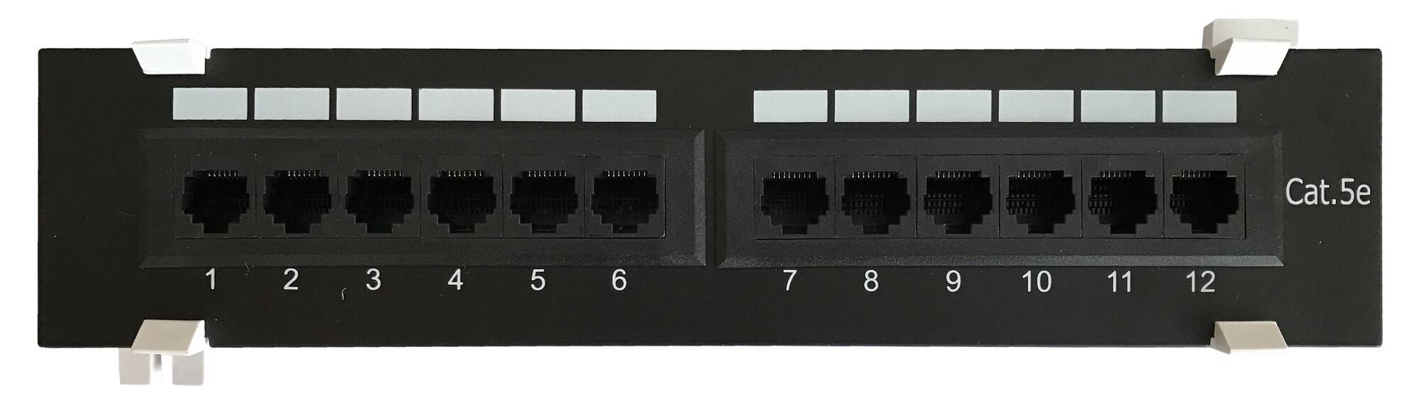 Danicom - Panneau de brassage mural CAT5E UTP - 12 ports-1