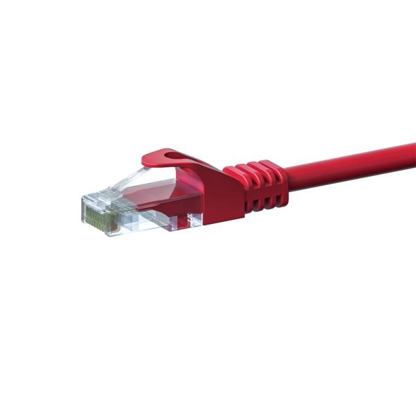Danicom - Câble Cat5e UTP 100% cuivre rouge - 2m