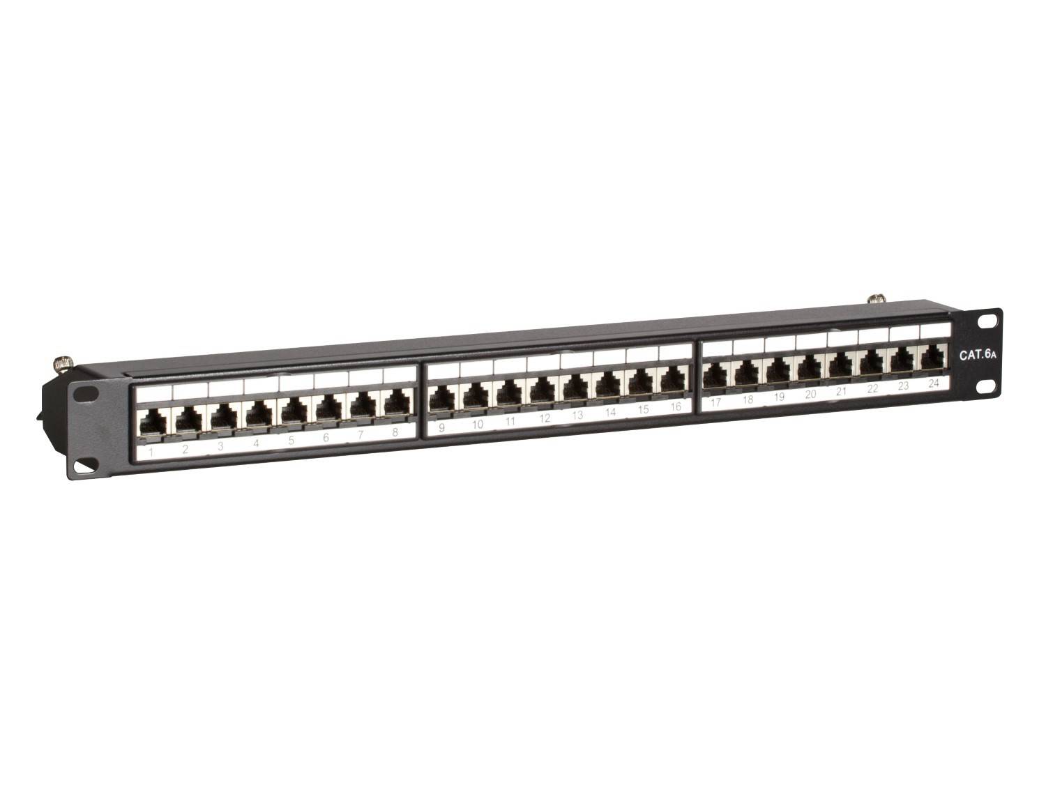 Danicom - Panneau de brassage CAT6A STP - 24 ports-0