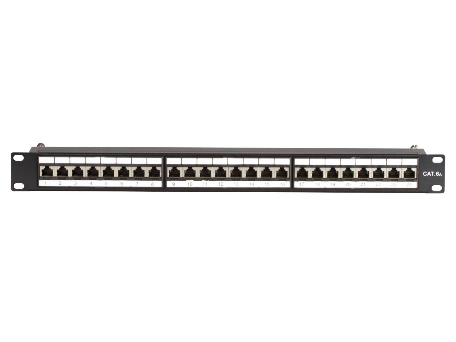 Danicom - Panneau de brassage CAT6A STP - 24 ports-1