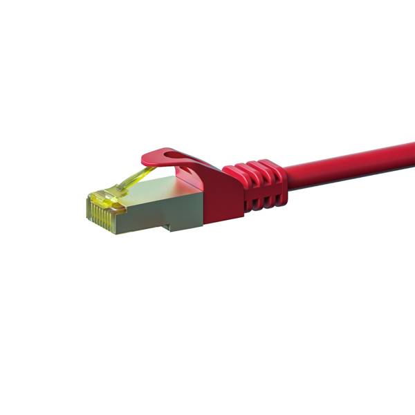 Danicom - Câble CAT7 SFTP / PIMF Rouge - 1.50m