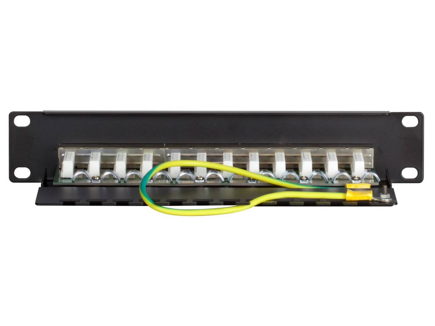 Danicom - Panneau de brassage de 10 pouces FTP CAT6 - 12 ports-3