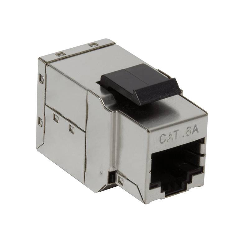 Danicom - Connecteur Keystone femelle femelle Cat6A STP - RJ45-1