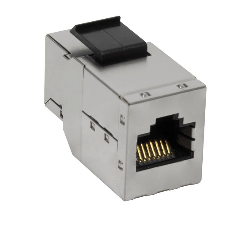 Danicom - Connecteur Keystone femelle femelle Cat6A STP - RJ45-2