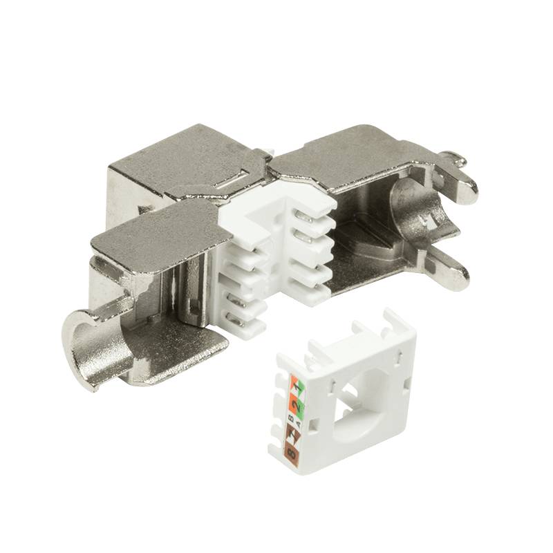 Danicom - Connecteur Keystone Cat6A STP - Toolless-3