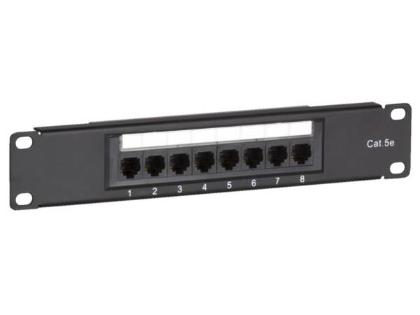 Danicom - Panneau de brassage de 10 pouces CAT5E UTP - 8 Ports